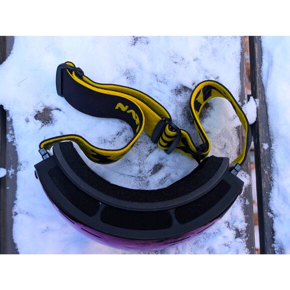 New Double Layer Anti Fog Lens Ski Goggles NATFIRE for Skiing Snowboarding - Picture 6 of 8